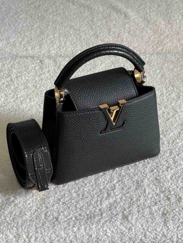 lv capucine mini black