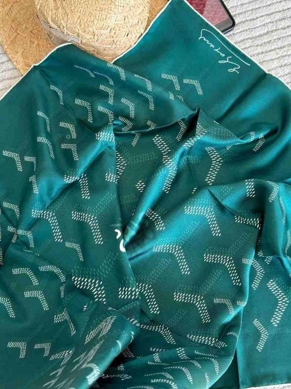 goyard scarf​ green