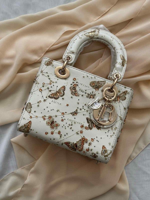 dior lady dior butterfly bag