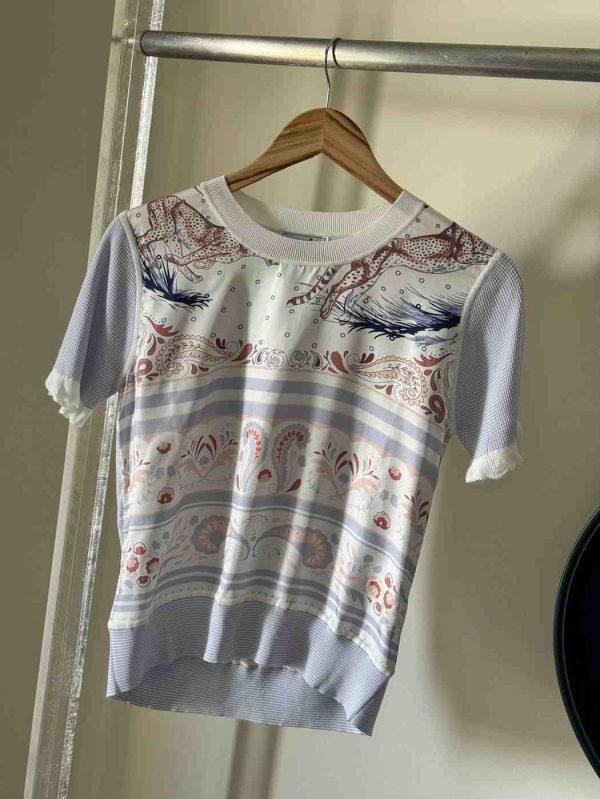 Hemes short sleeve sweater