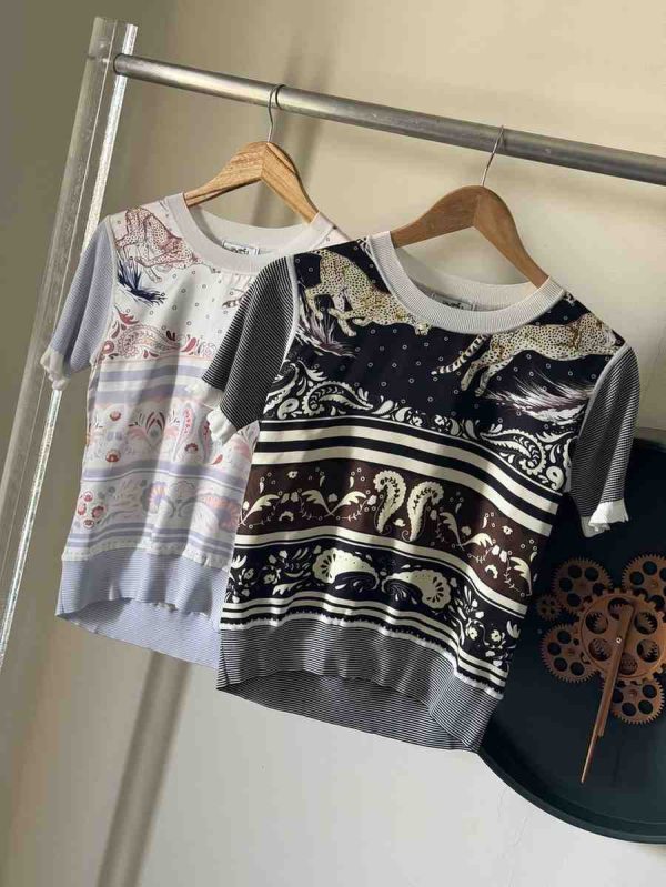 Hemes short sleeve sweater
