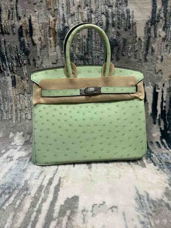 hermes ostrich birkin​ 25 light lemon