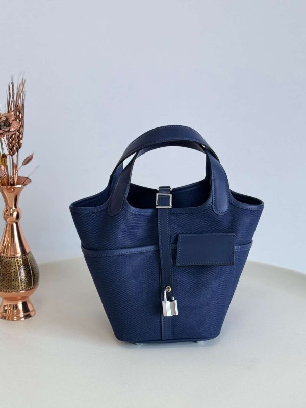 hermes picotin 18 royal blue cargo