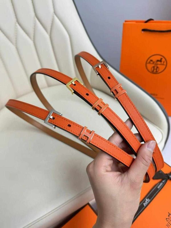 Hermès Pop H 15 belt orange