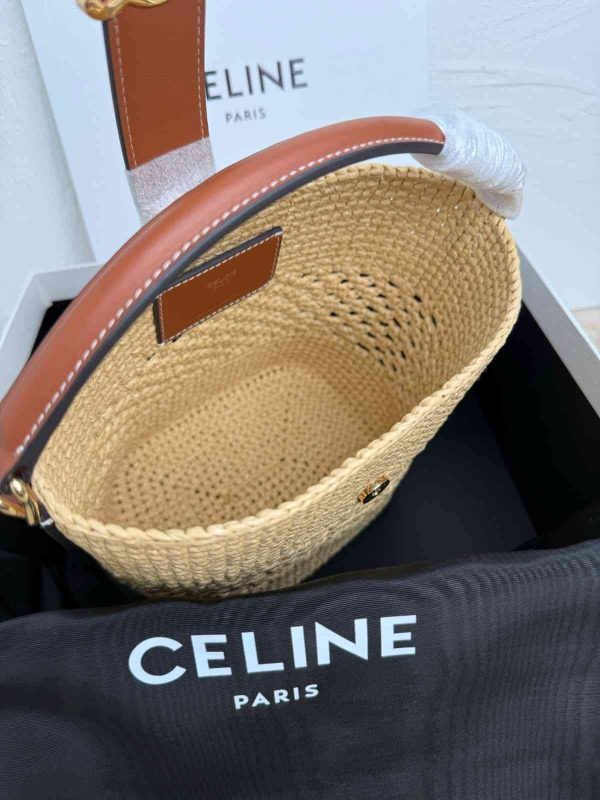 celine raffia louise bag