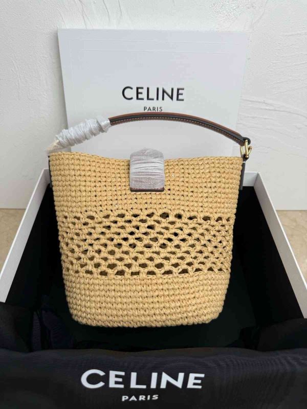 celine raffia louise bag