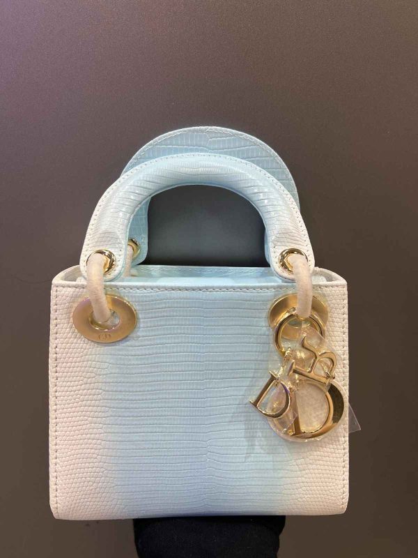 lady dior bag ombre​ baby blue