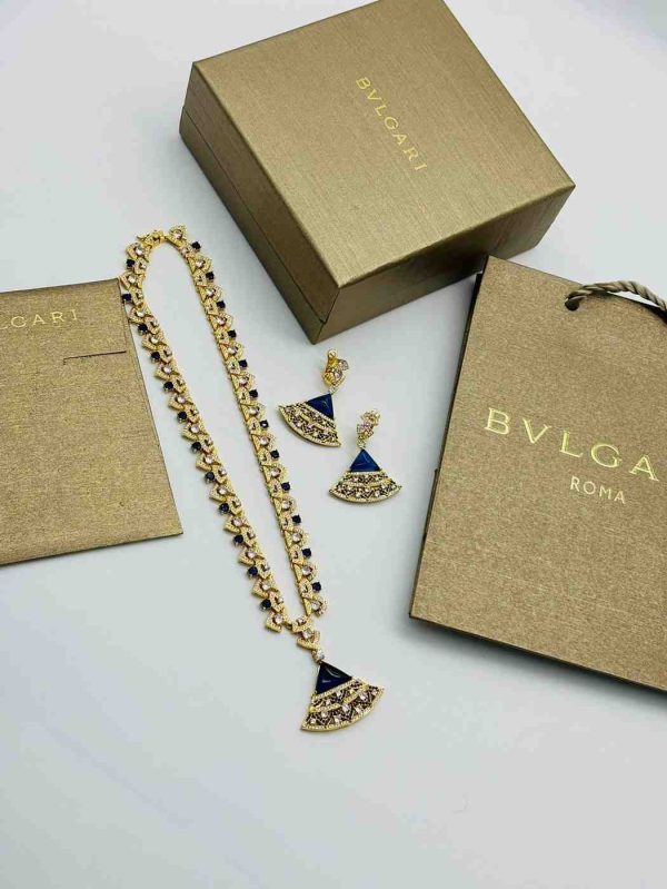 BVLGARI Women's Divas' Dream Diamond Necklace blue