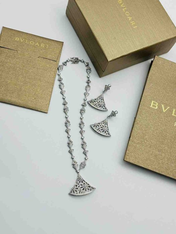 BVLGARI Women's Divas' Dream Diamond Necklace silver