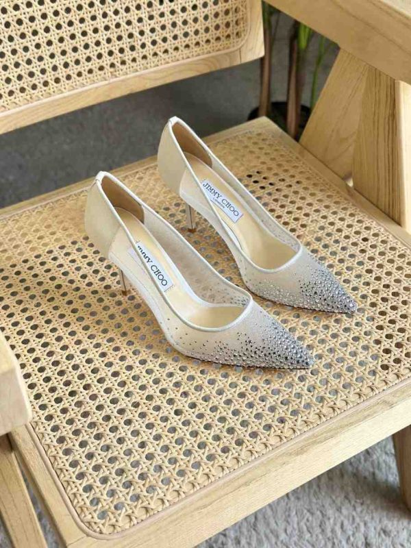 Jimmy choo love 85 pumps white