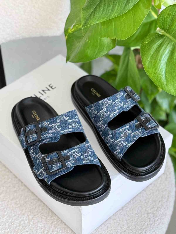 Celine Flat Sandals For Women In Dubai - Image 2
