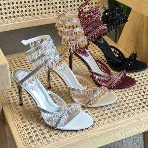 Rene caovilla chandelier heels