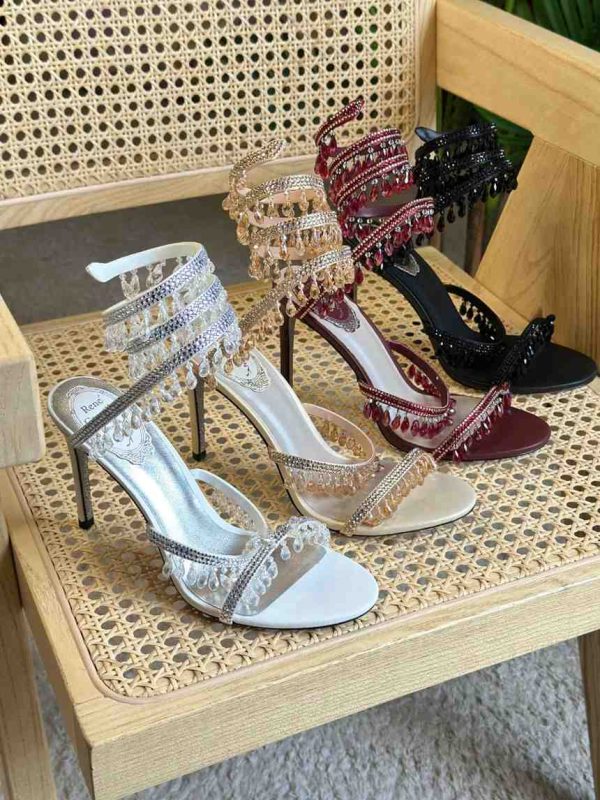 Rene caovilla chandelier heels