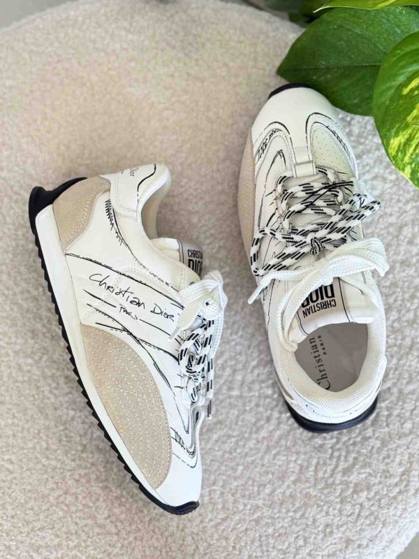 D-sketch sneaker dior mastercopy white