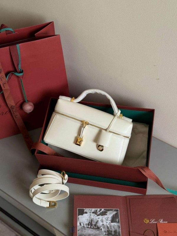 Loro piana extra Bag L23 white