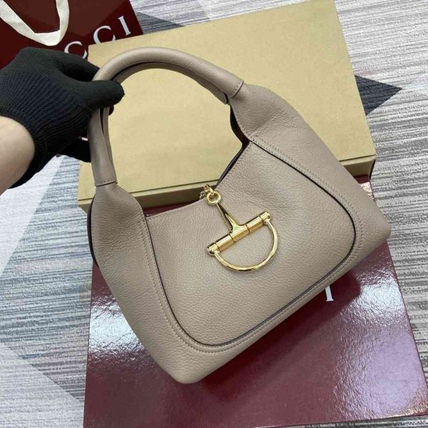 Gucci softbit medium handbag beige pink