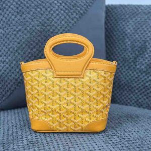 goyard beluga mini bag yellow