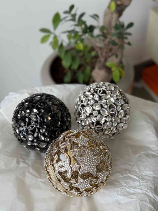 Chanel crystal sphere minaudiere mastercopy