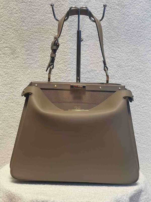 fendi peekaboo soft large brown