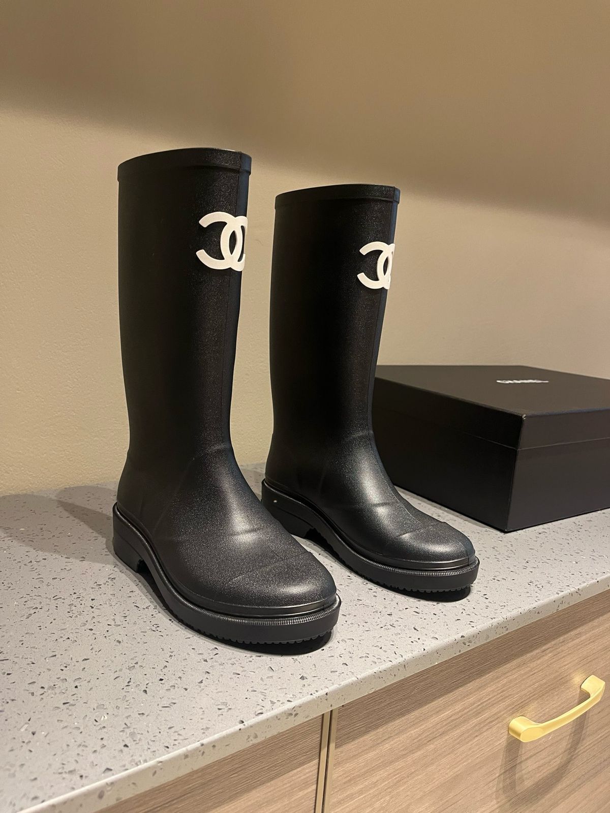 Chanel Renaissance boots