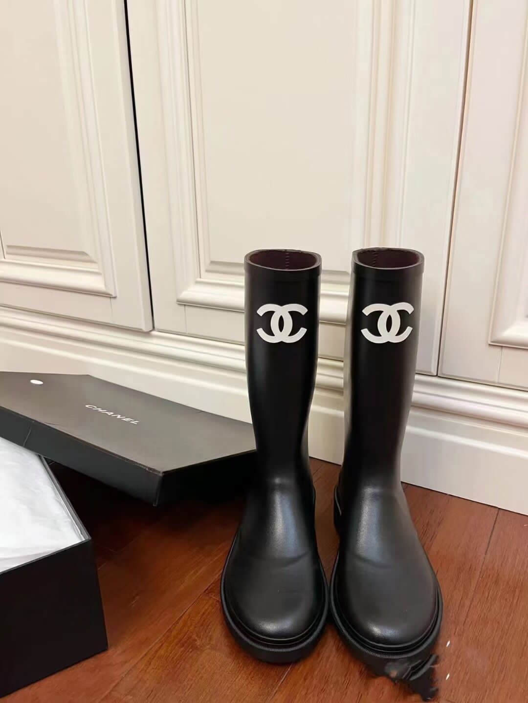 Chanel Renaissance boots