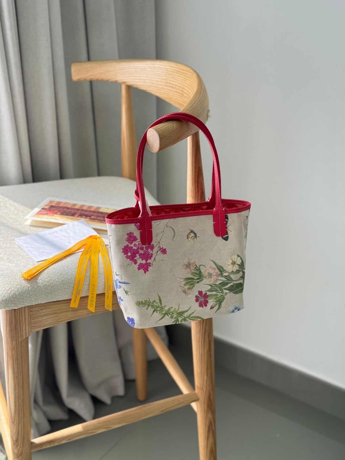 Goyard 2025 Limited Edition Goyardine Le Jardin Saint Louis GM Tote - Image 10