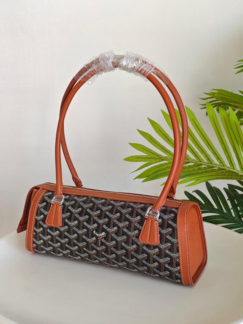 GOYARD Bag Bonbonniere Brown