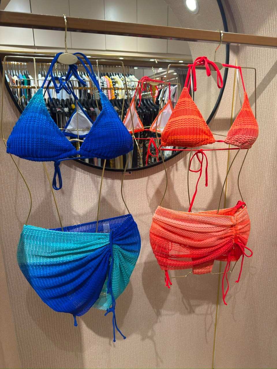 Missoni Black Zigzag Knit Bikini Set