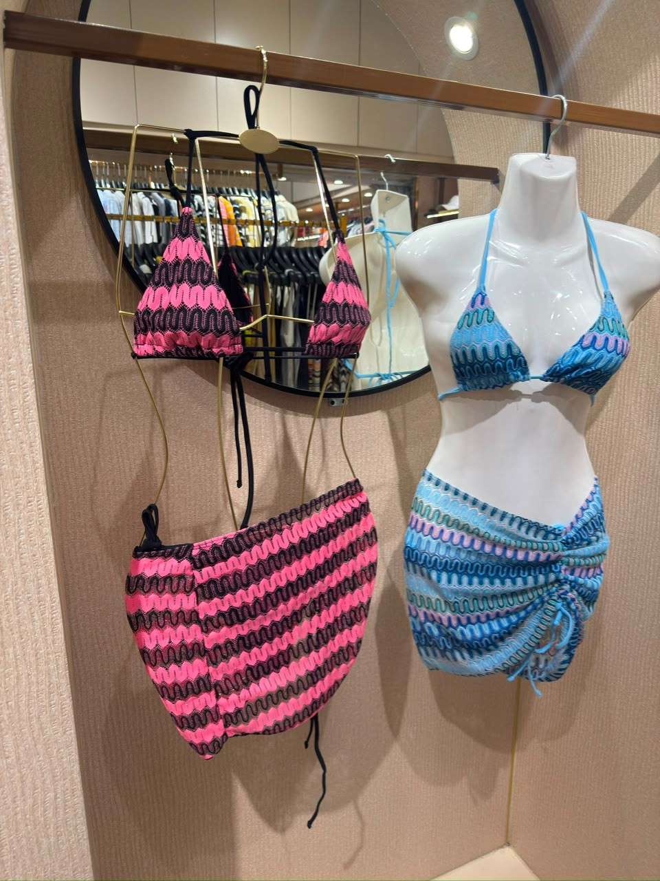 Missoni Black Zigzag Knit Bikini Set