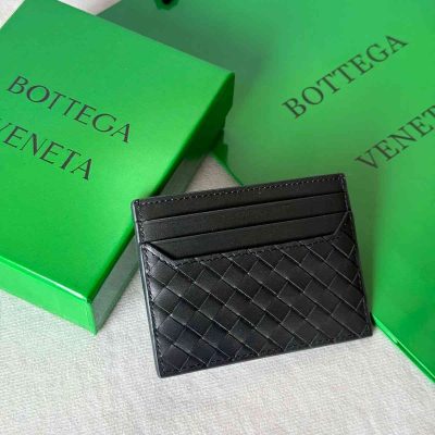 Bottega veneta card holder black