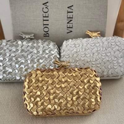 Bottega Veneta Knot Clutch Minaudiere