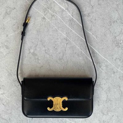 replica celine triomphe bag black