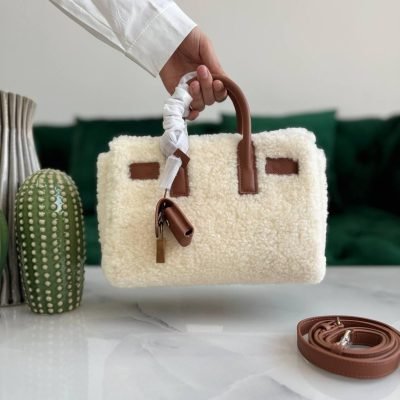 Ysl Fur Bag Sac de jour handbag