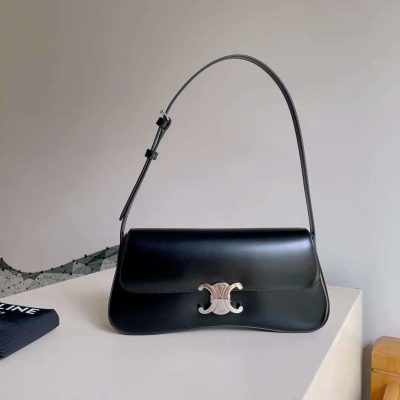 replica celine lola bag black