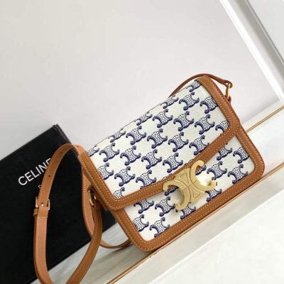 celine teen triomphe canvas bag celine teen triomphe canvas bag in print