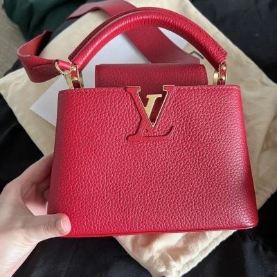 IMG_3971 Louis Vuitton Capucines BB Leather Bag