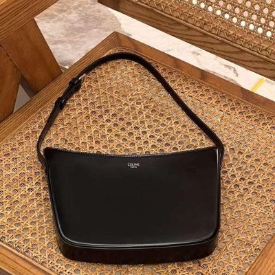 copy celine croque medium bag black