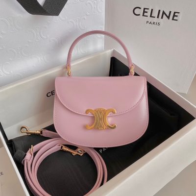 celine mini besace leather shoulder pink celine mini besace leather shoulder pink