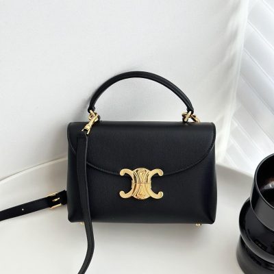 replica celine teen nino bag black