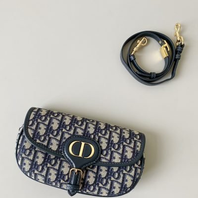 dior bobby east west bag small in oblique jacquard