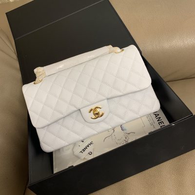 Chanel classic double flap white Chanel classic double flap white medium