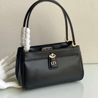 Dior small key bag black