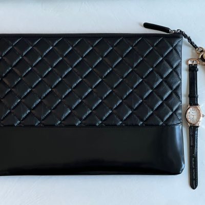 Chanel gabrielle bag black