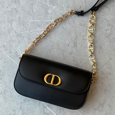Dior 30 montaigne avenue bag black