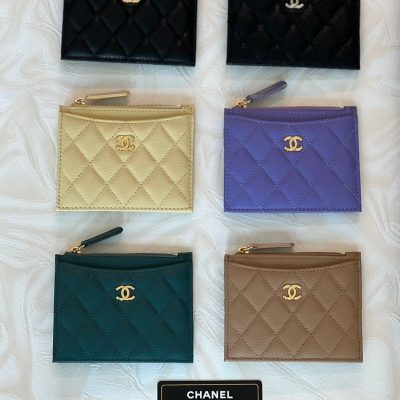 Chanel classic zipper card holder