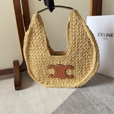 replica celine raffia hobo bag