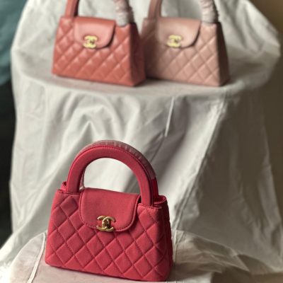 chanel kelly bag​ pink