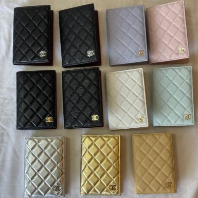 Replica chanel passport holder
