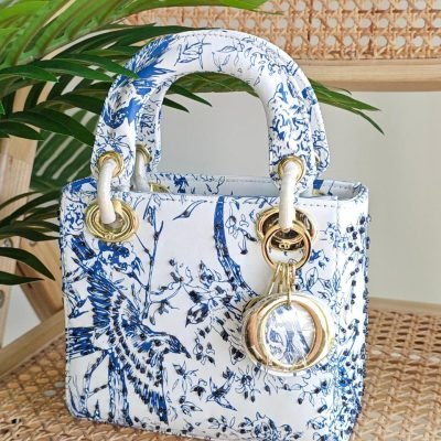 Mini Lady Dior Bag Jardin Motif Embroidered