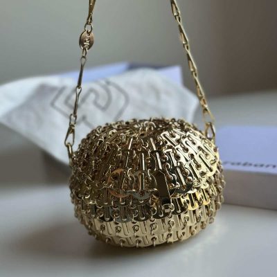 Paco Rabanne 1969 Ball godlen Bag